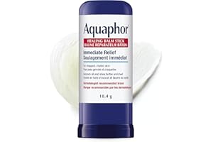 Aquaphor Baume de guérison pour peaux gercées et irritées, enrichi en huile d'avocat et beurre de karité, application sans dé
