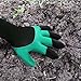 Philonext Garden Gloves with Claws Fingers - Uniex Gardening Genie Gloves with 8 Claws for Digging, Planting, Flowers Pruning & More