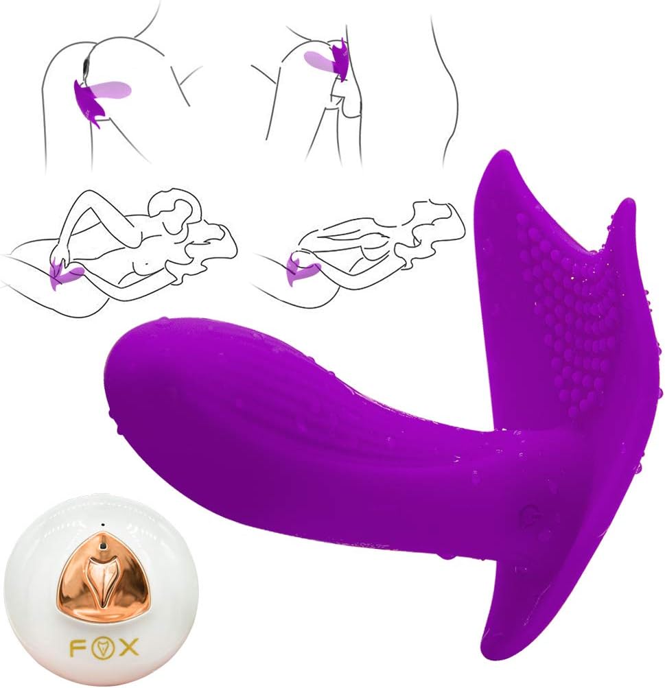 Toy Wireless Remote Control Silicone shemale Powerful Fun Toy-Multi-Speed Mute Electric Wearable Vibration Plug