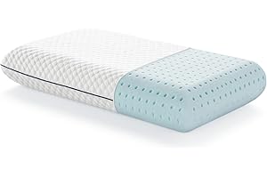 Weekender Gel Memory Foam Pillow - Standard Size - 1-Pack - Medium Plush Feel - Neck and Shoulder Support - Side, Stomach, and Back Sleepers - Home, Hotel, & Hospital Essentials - CertiPur Certified