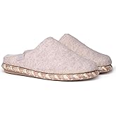 Women's felt slippers in Raw - DELI-FP