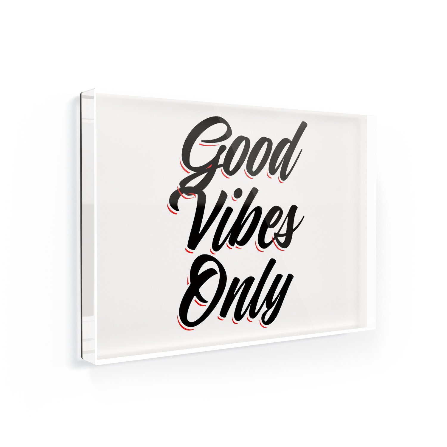 Imán para nevera Vintage letras Good Vibes sólo - Neonblond ...