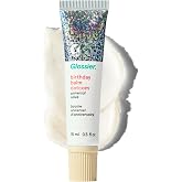 Glossier Balm Dotcom Lip Balm &amp; Universal Salve, Birthday, Soft Shimmer | Up to 12-Hour Moisture, Nourishes Dry Cuticles &amp; Skin, Antioxidant-Rich Lanolin, Beeswax &amp; Castor Oil, Cruelty-Free