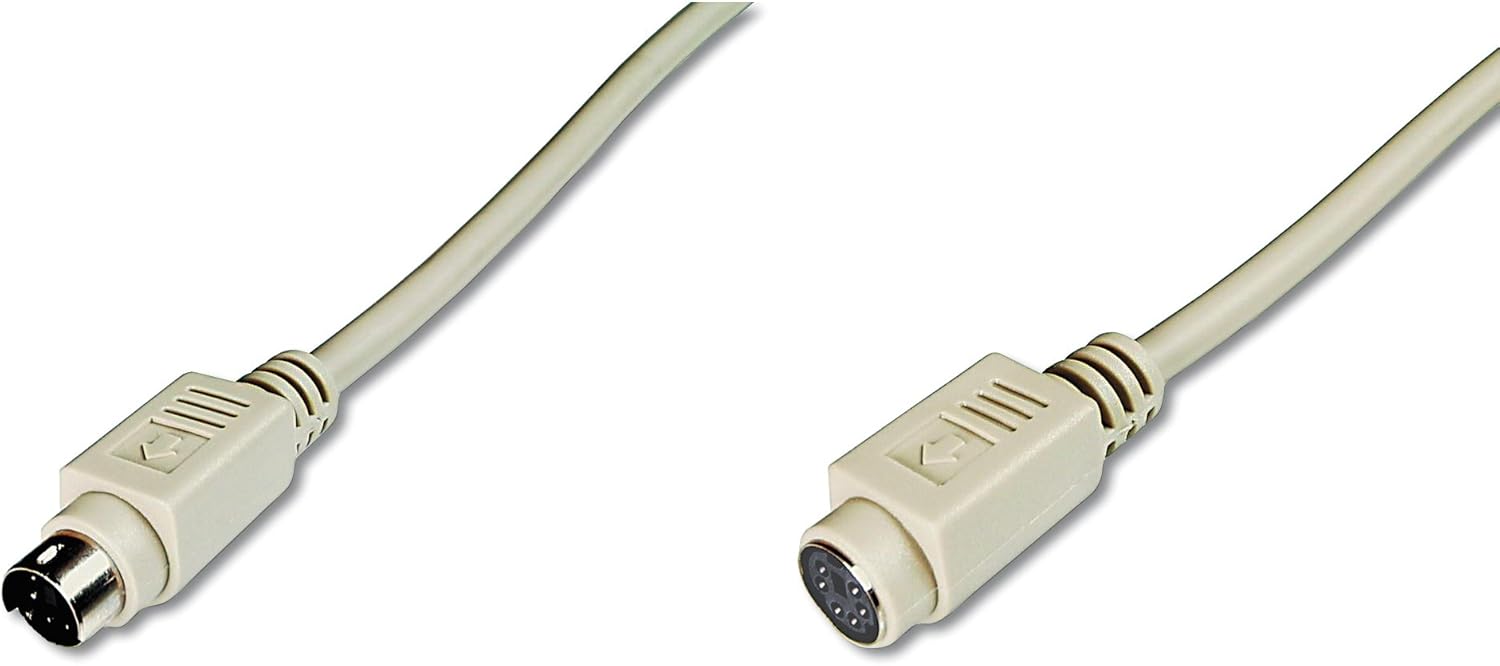 Digitus 5m Male to Female PS/2 Extension Cable BigaMart