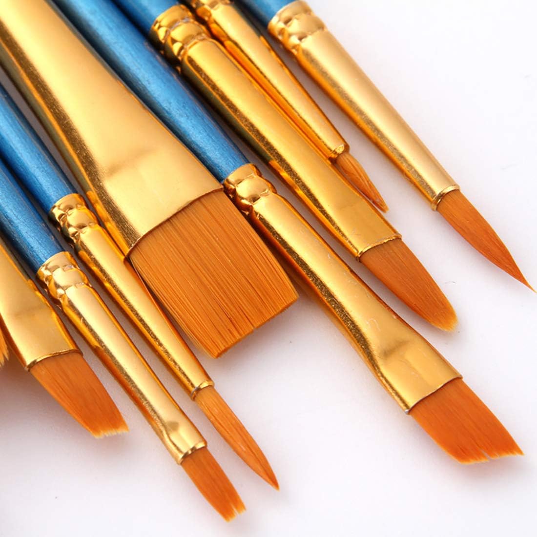 Paint Brushes 10 Pieces Set - Image 4