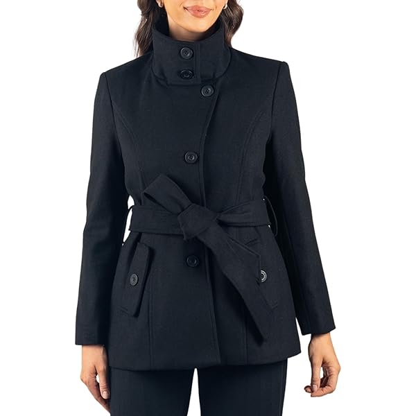 Amazon.com: Alpine Swiss Emma Women's Wool Peacoat – Double