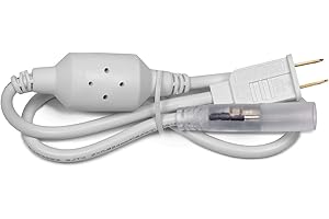 Wintergreen Lighting Rope Light Accessories (LED Power Cord, 2 ft.)