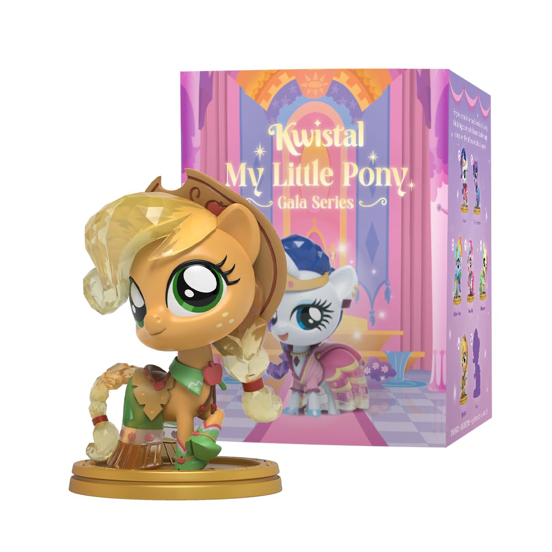 Mighty Jaxx Kwistal Fwenz My Little Pony Series 3 (Gala Edition) | Blind Box Collectible Figurines | One Pack - Contains One Random Figure