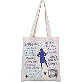 MNIGIU Musical Tote Bag The Musical Inspired Gift Musical Merch Musical Quote (Mat QuoteTote)