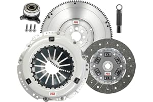 ClutchMaxPRO Heavy Duty OEM Clutch Kit with Flywheel with Slave Cylinder Compatible with 2011-2016 Scion tC 2.5 2010 2011 Camry 2ARFE (CP16087HDWS-FW167139-CK)