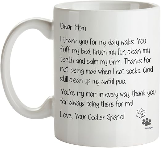 cocker spaniel themed gifts