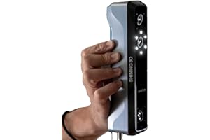 EINSCAN Einstar Handheld 3D Scanner Pro - High Quality and Realistic-3D Scanner for 3D Printing, Infrared VCSEL Light Scanning with RGB Color Camera 0.1 mm Resolution, Handheld 3D-Printer & Scanners Tools