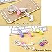 Lavince Magnetic Earphone Winder, 8PCS Magnetic Cord Winder Wrap for Headphones/Date USB Cable,Soft Silicone Earphone Cable Cord Organizer for iPhone/iPad/Samsung, Also Use as Bookmarks/Keychain