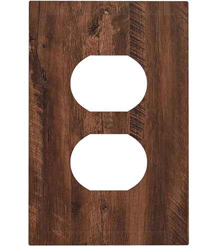Decoración Pared Granero Placa Para Interruptor De Luz Estilo Rústico Granero - Madera Envejecida Decorativa Para Cualquier Habitación Tapa Interruptor Estilo Granero Vintage