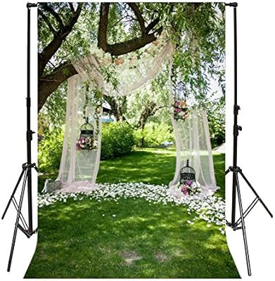 Amazon Com Leyiyi Fondo De Fotografia Para Boda Ceremonia De Boda Boda Matrimonio Flora Arco Puerta Pasteleria Jardin Naturaleza Parque Camera Photo