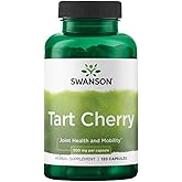 Swanson Tart Cherry Joint Health Support Antioxidant Support 500 Milligrams 120 Capsules
