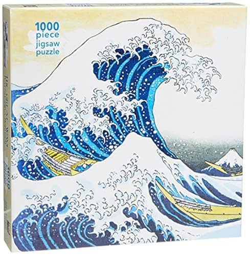 Adult Jigsaw Puzzle Hokusai: The Great Wave: 1000-Piece Jigsaw Puzzles in | Whizz Jigsaw