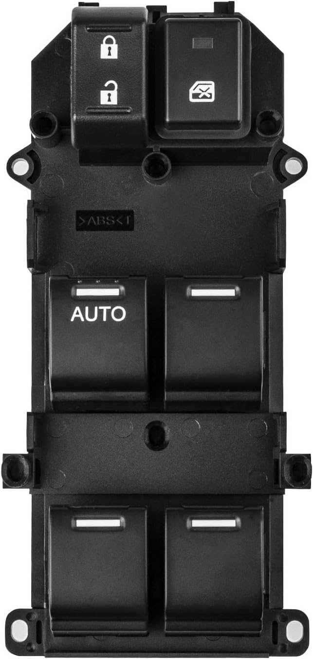 Front Left Driver Side Power Window Control Switch 35750-TB0-H01 Fits for Honda Accord 2008-2012 Replaces 35750-TBD-H13, 35750-TA0-A02 Window Switch