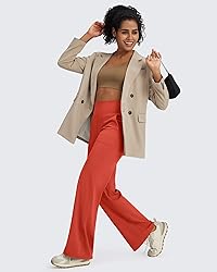 G4Free Wide Leg Pants Woman Yoga Pants with Pockets