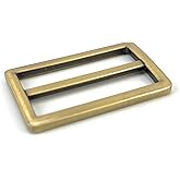 VersaKits 10 Pcs Heavy Duty Metal Slide Buckles Zinc Alloy Tri-glide Slides Webbing Slide Strap Belt Adjuster