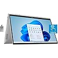 HP Envy x360 2-in-1 15.6" FHD Touchscreen Laptop, Intel Core i7-1355U, 16GB RAM, 1TB PCIe SSD, Intel Iris Xe Graphics, Backlit Keyboard, 5MP IR Camera, Wi-Fi 6, Win 11, Gray, 32GB Hotface USB Card
