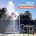 300W LED Solar Street Lights Outdoor Lamp, Dusk to Dawn Security Flood Lights with Remote Control, Motion Sensor, 660 LED, Waterproof, Ideal for Parking Lot, Stadium, Yard, Garage (Cool White)