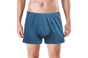 HKSICHENGKEJI Mens Tear Away Shorts Breakaway Athletic Shorts Post Surgery Underwear Cotton Boxer Briefs Side Open Short Pant