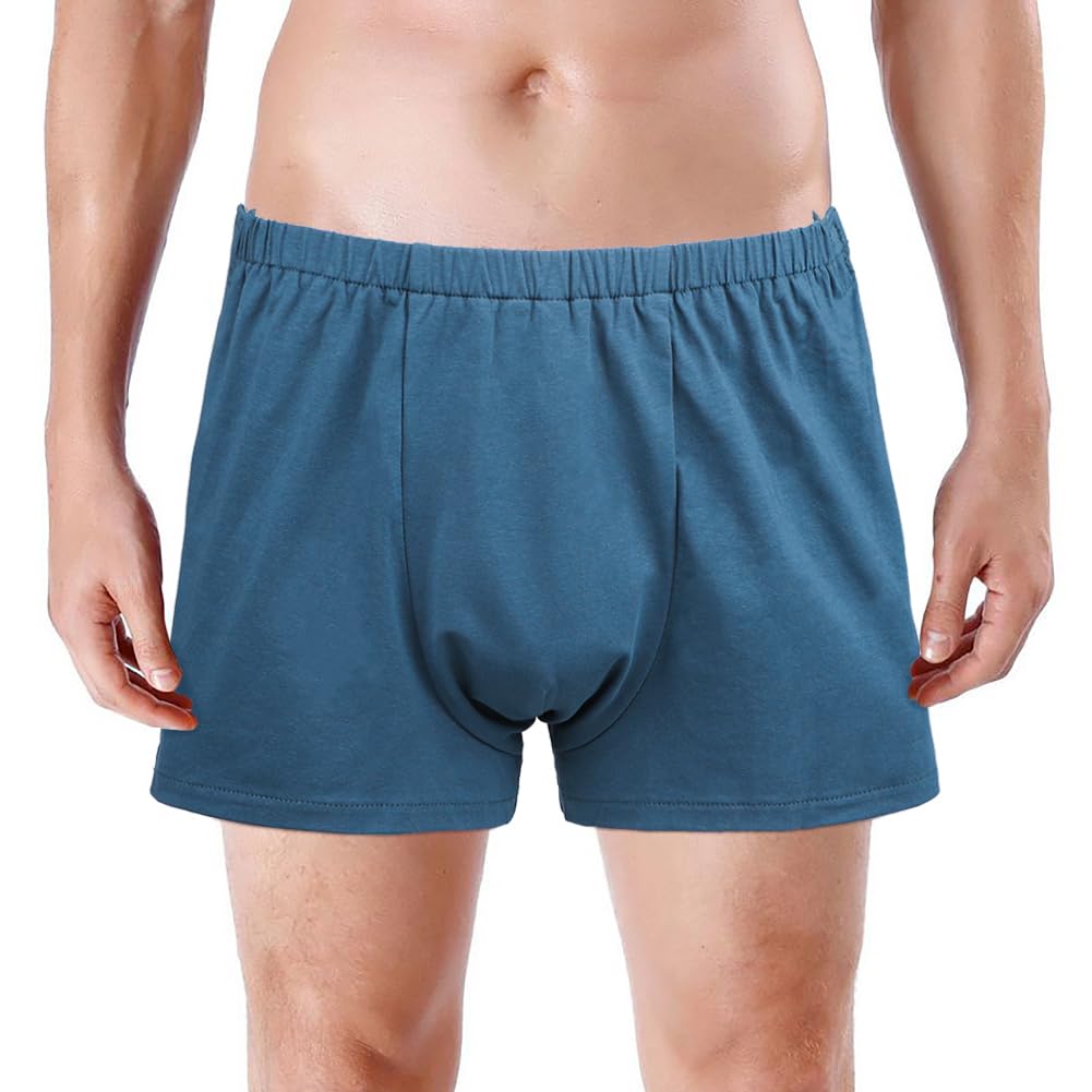 Post Surgery Underwear Tearaway Shorts Men Women Incontinence Pants Stick-On Boxers Briefs Cotton Hospital Underwear Post Op Pants Convenient Reusable Surgery Recovery Boxer for Patients Elderly