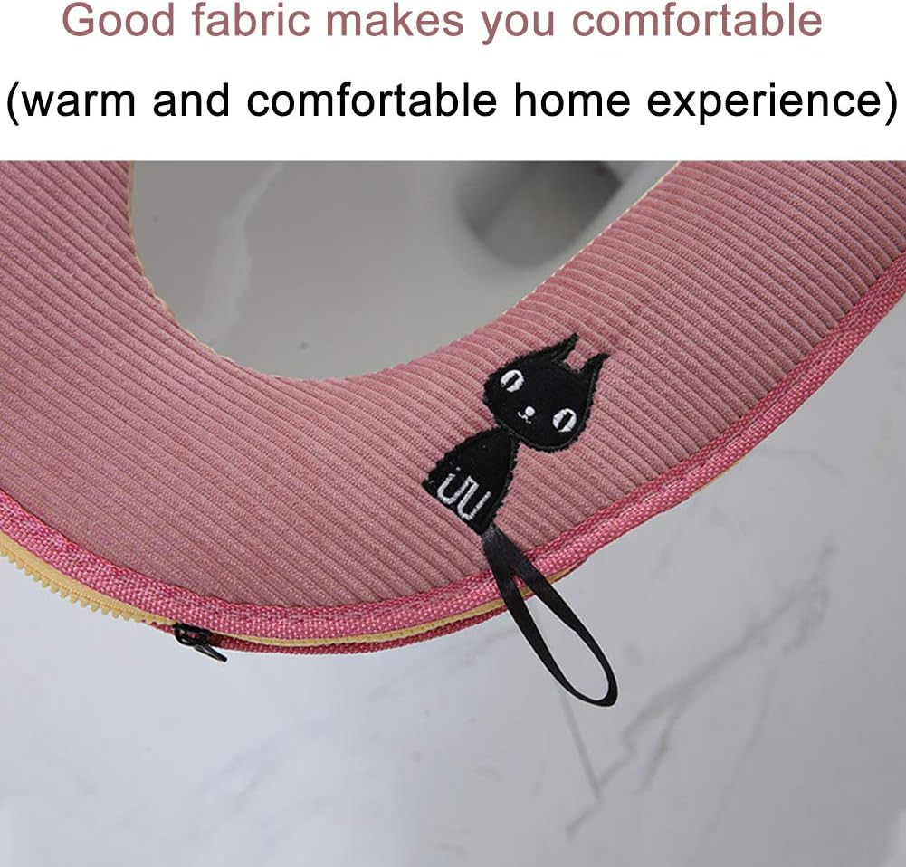 JPYH 2 Pcs Zipper Toilet Seat Cover - Image 4
