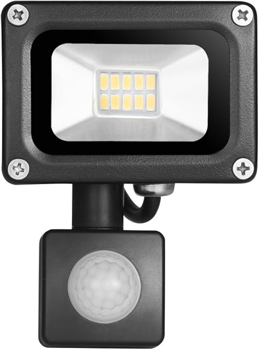 10W led pir security light