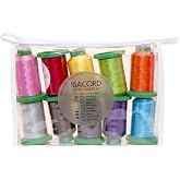 Isacord 40-10 Spool Assortment: 10 Colors, Polyester Thread Kit