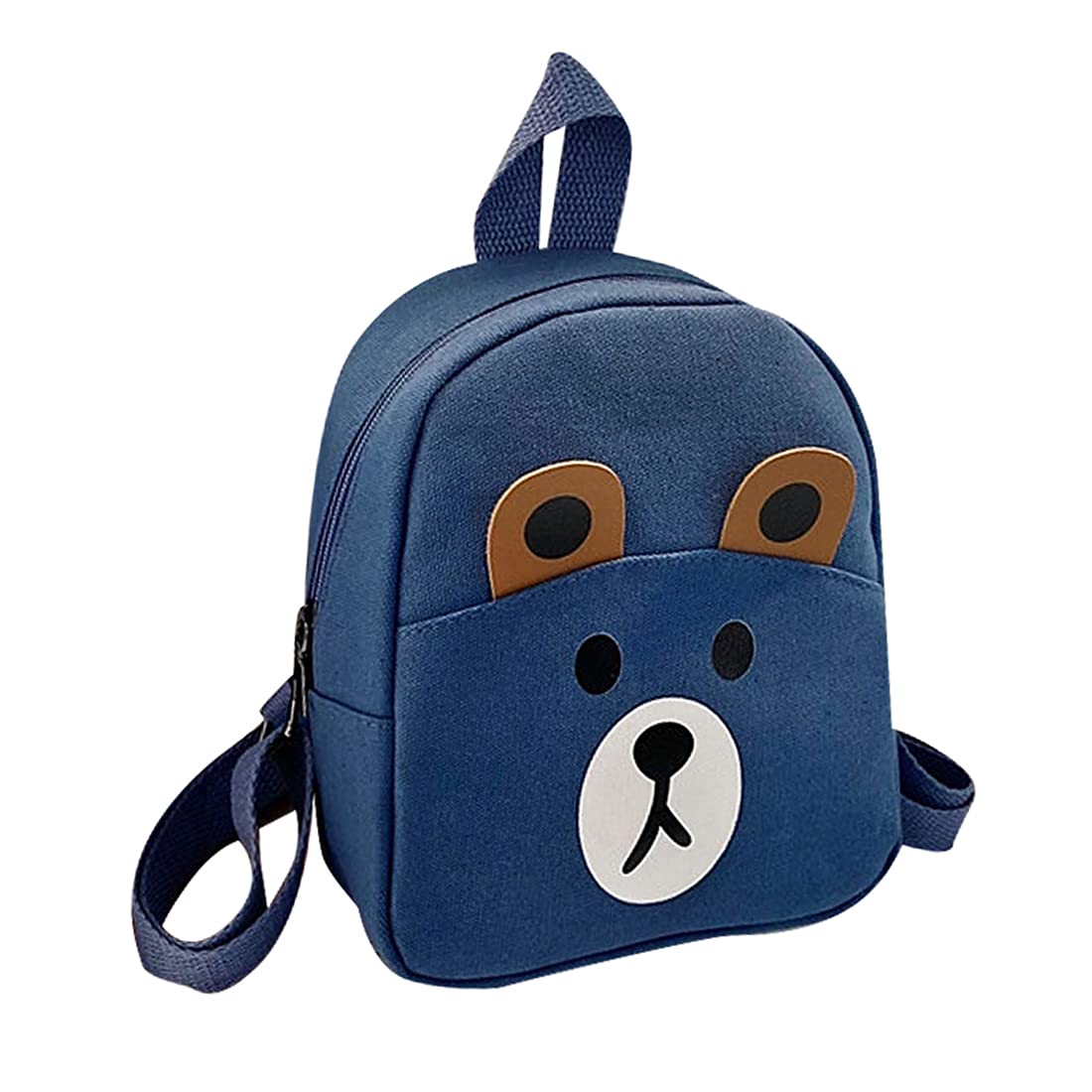 X-Labor Bear Children's Backpack with Chest Strap, Anti-Loss Safety Belt with Lead, 1-3 Years, Baby Backpack, Toddlers, Girls, Boys, lightblue, S
