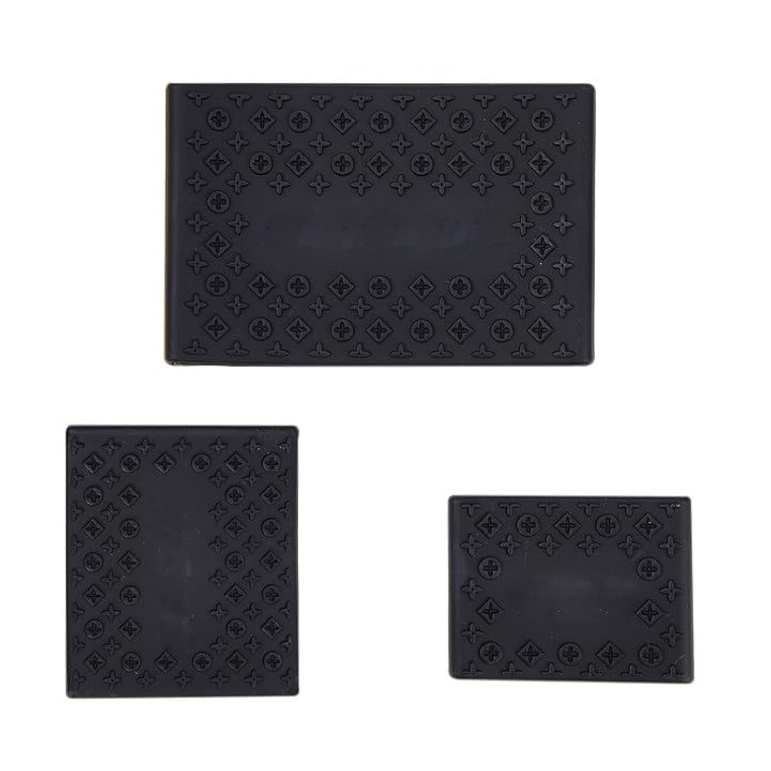 NICENEEDED 3Pcs Black Non Slip Clipper Grip, Professional Barber Clipper Bands Hair Grippers for Men and Women, Heat Resistance Barber Sleeve for Hair Clipper