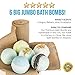 Blissique Bath Bombs for Men Set - Ultra Lush Big Assorted 5 Ounce Bombs, Manly Gift for Guys - Bubble Bath Salts Oils Fragrant Aromatherapy and Stress Relief