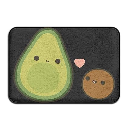 Amazon Com Jin Bo Cute Avocado And Stone Indoor Outdoor Entrance