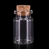 Udewo 10 Pcs Small Glass Bottles with Cork Lids 6ml Mini Vials for DIY Crafts view 6