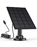 ieGeek Solar Panel for S1, Compatible with DC 5V