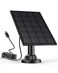 ieGeek Solar Panel for S1, Compatible with DC 5V