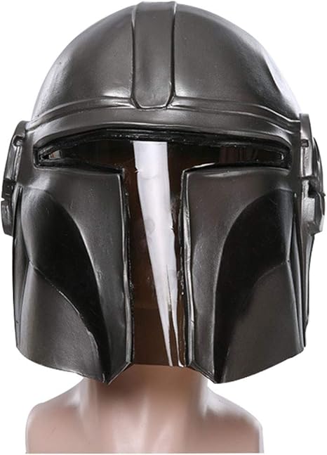 Amazon Fuman ハロウィン コスプレ マスク スターウォーズ Star Wars マンダロリアン Mandalorian 宇宙人 エイリアン かぶり物 ヘルメット 仮面 ラテックスマスク パーティー イベント グッズ 変装用マスク コスチューム用小物 仮装道具 フィギュア ドール 通販