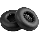 H650 Earpads Replacement Protein Leather Ear Pads Cushions Cover Repair Parts Compatible with Edifier H650 Headphones (Black)