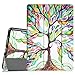 Fintie iPad Pro 9.7 Case - Ultra Slim Lightweight Smart Shell Standing Cover with Auto Wake / Sleep Feature for Apple iPad Pro 9.7 inch (2016 Version), Love Tree