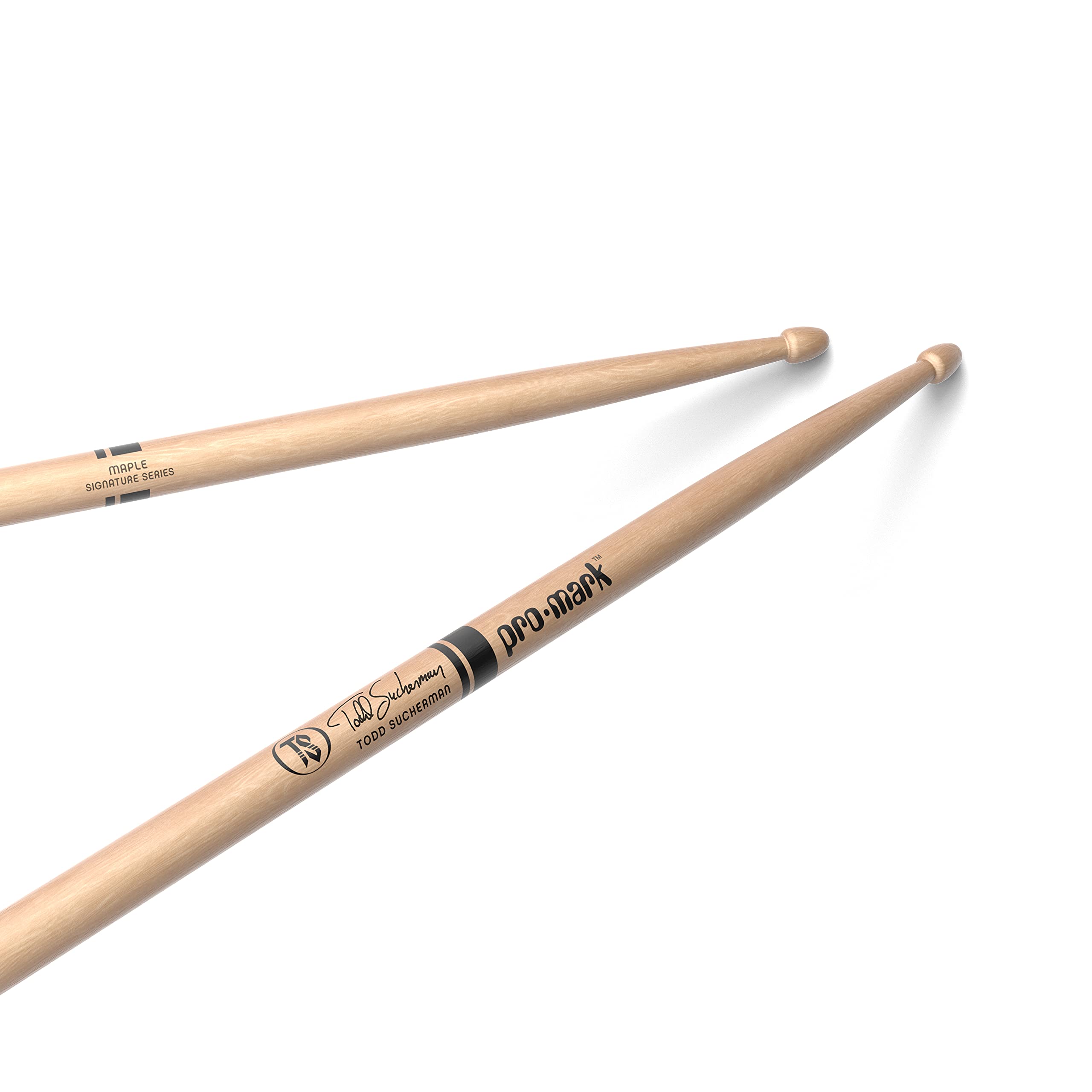 Pro Mark SD330W American Maple Wood Tip Drumsticks in Todd Sucherman Autograph Model, 0.7 in*15.6 in*1.3 in — image 1