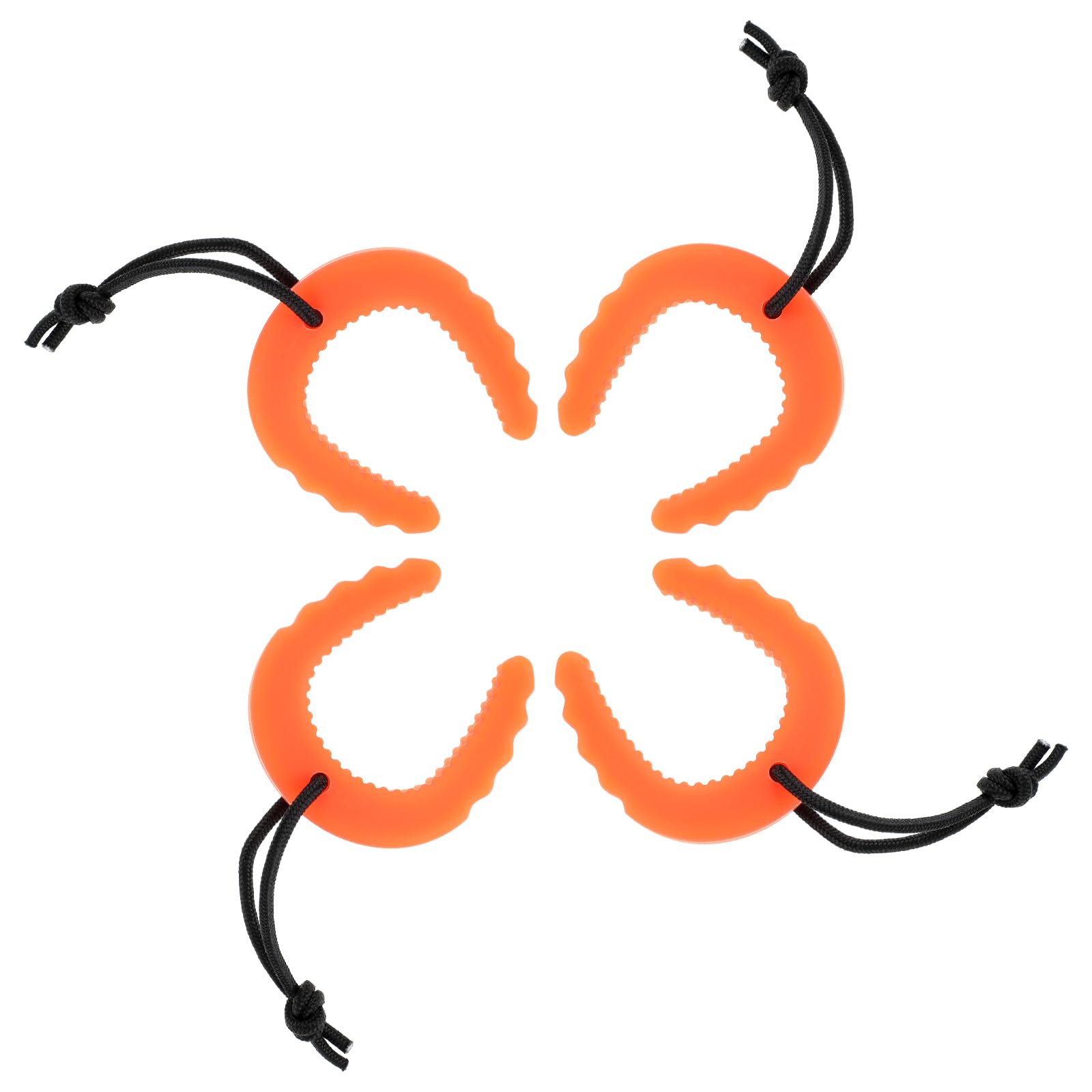 HJZHII 4 PCS First Responder Door Stop, Door Jam for Law Enforcement Door Pinch Guard from Closing Edge Door Finger Guards Security Emergency Police Door Stoppers Emergency Medical Services(Orange)