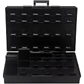 AideTek BOXALL48 48 ESD Safe anti-statics bins Enclosure for Surface Mount Components IC chips diode transistor Tweezers
