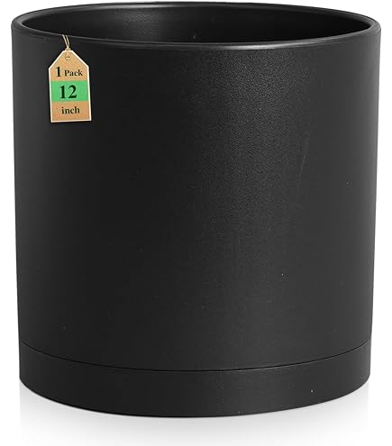 Amazon.com : Kazeila 12 Inches Ceramic Planter Pot - Saucer and