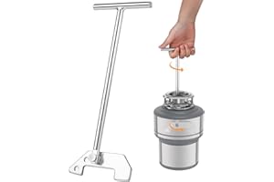 AZANXO Garbage Disposal Wrench,Compatible With Moen Garbage Disposals,Unclog Kitchen Clean clogging,Rubbish Disposals for Clearing clogs above the Sink,disposal unjamming wrench,Disposal Unjamming Tool