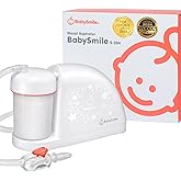 BabySmile – Baby Nasal Aspirator for S-504 Models | BPA-Free Electric Nose Cleaner for Mucus, Snot & Boogers | Simple Control