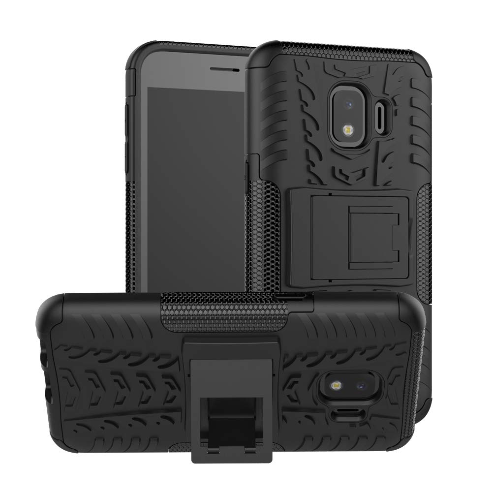 Galaxy J2 core/J2 Dash/J2 Pure/J260 case, UZER Shockproof Dual Layer Rugged Rubber Hybrid Hard/Soft Impact Armor Defender Full Body Protective Case with Kickstand for Samsung Galaxy J2 Core 2018 5.0"