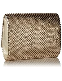 Jessica McClintock Katie malla solapa, Dorado, talla única