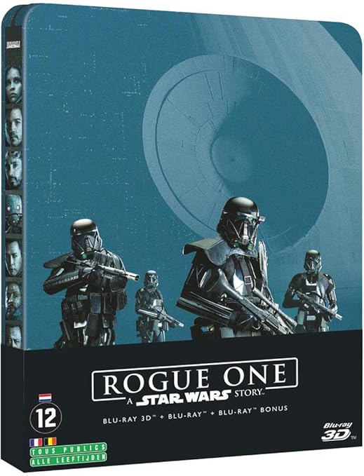 Amazon Com Star Wars Rogue One 3d And 2d Steelbook Limited Edition Movies Tv